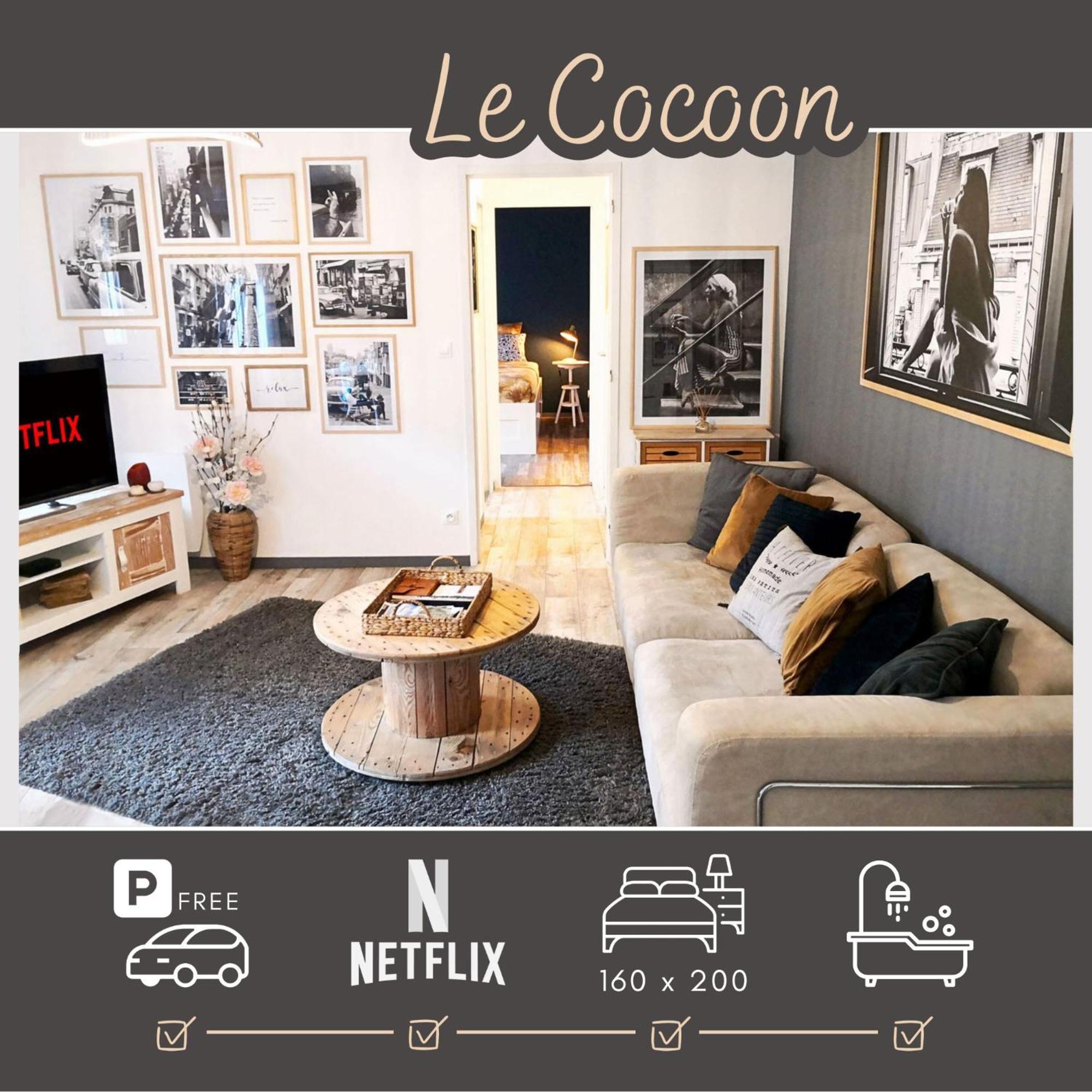 Le Cocoon St Lo - Netflix - Wifi - Parking Gratuit - Lit Queen Size 160X200 - Entree Autonome - Appartement Prive Σαιν-Λο Εξωτερικό φωτογραφία